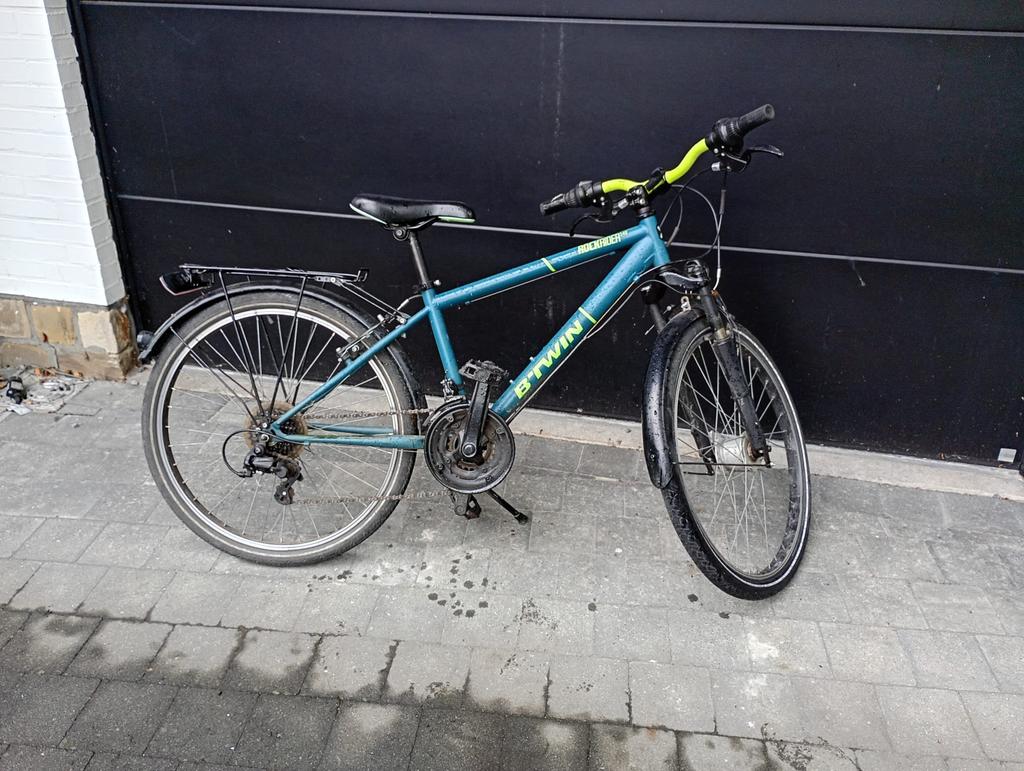 Jongensfiets 8-11jaar, Ophalen, Velgrem, Versnellingen, Gebruikt