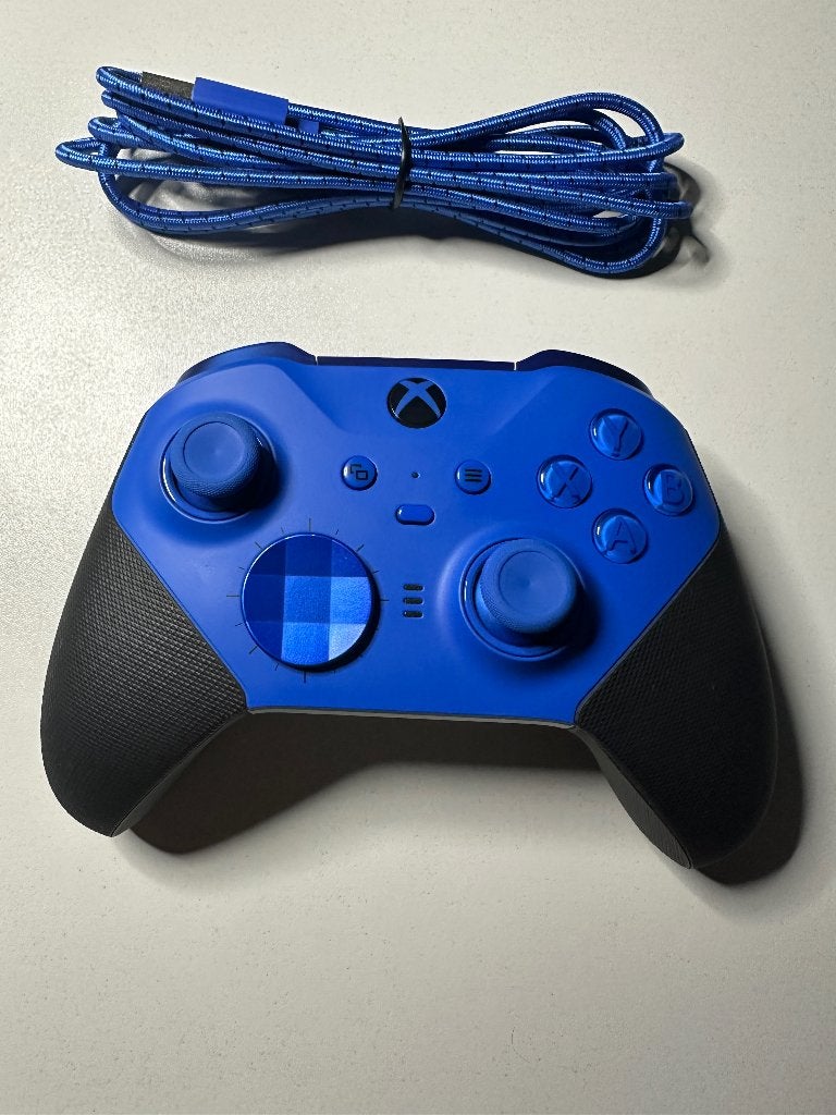 Xbox Elite Controller 2 (blue), Ophalen of Verzenden, Gebruikt, Controller, Xbox Series X
