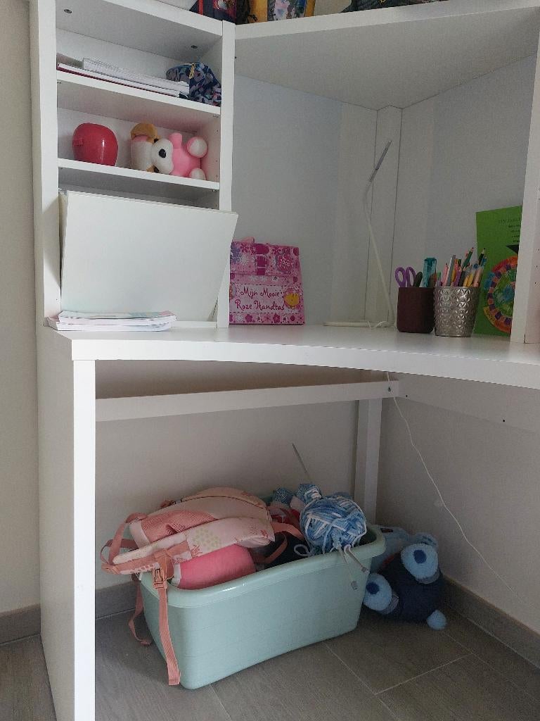 Kinder hoekbureau, Huis en Inrichting, Bureaus, Ophalen, Gebruikt, Hout, Hoekbureau