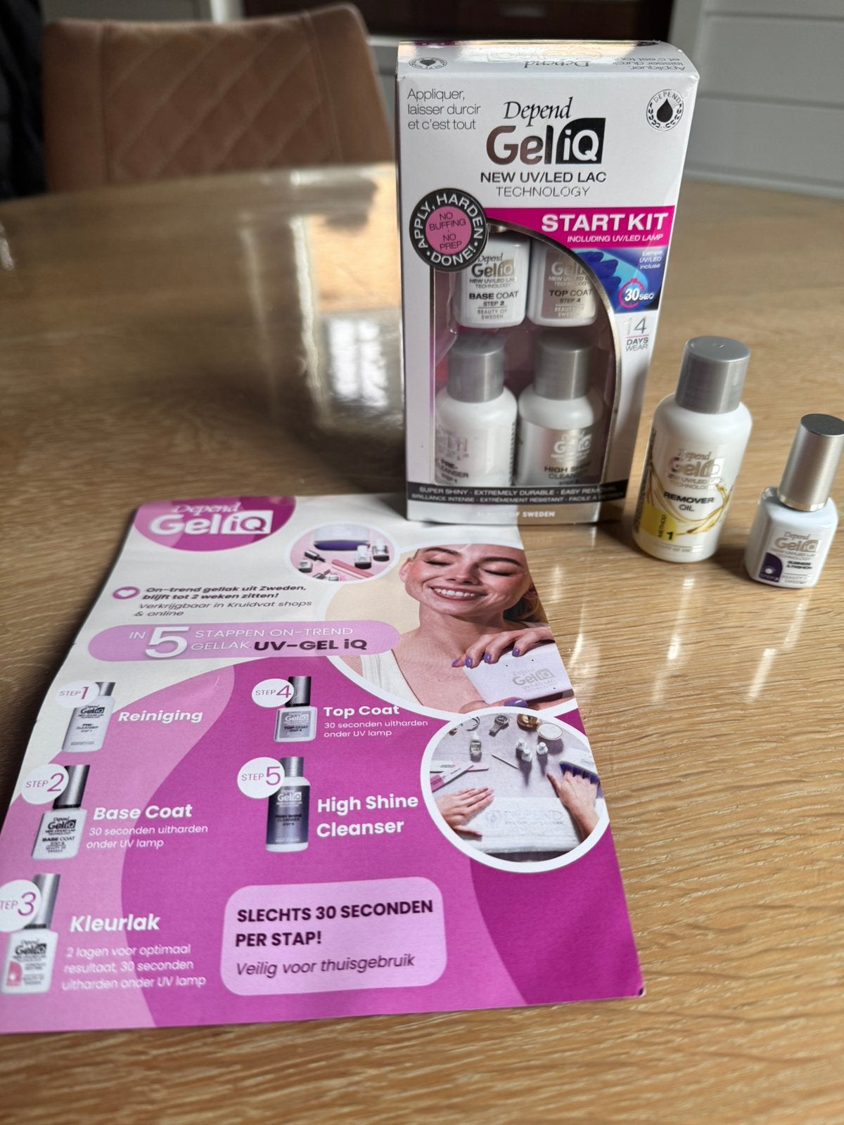 Complete starterset voor gelnagels, UV/LED lamp inbegrepen, Handtassen en Accessoires, Ophalen of Verzenden, Nieuw