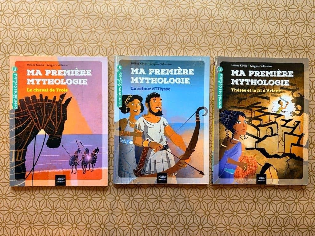 Lot de 3 livres Ma première mythologie — premières lectures, Livres, Enlèvement, Utilisé, Fiction général