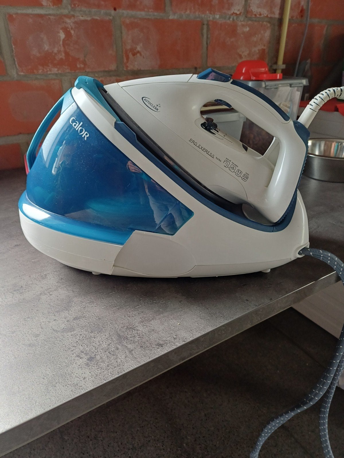 Stoomstrijkijzer calor pro clean, Enlèvement