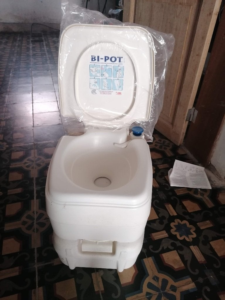 Bipot chemisch toilet, Caravans en Kamperen, Kampeeraccessoires, Ophalen