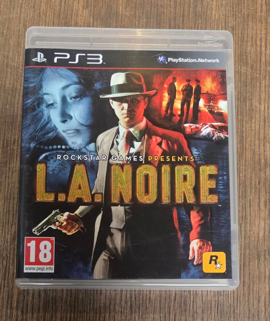 L.A. Noire, PS3, Games en Spelcomputers, Ophalen of Verzenden, Avontuur en Actie, Vanaf 18 jaar