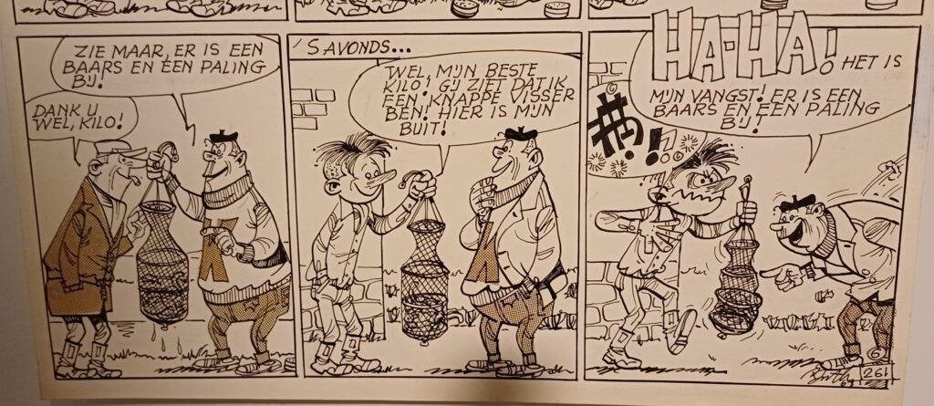 Originele tekenplaat van Thomas Pips, Ophalen of Verzenden