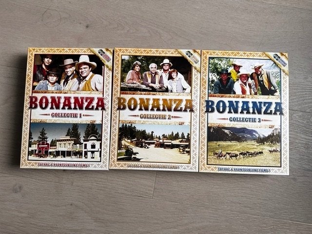 DVD Bonanza 3 boîtiers DVD, Enlèvement ou Envoi, Comme neuf, Action et Aventure
