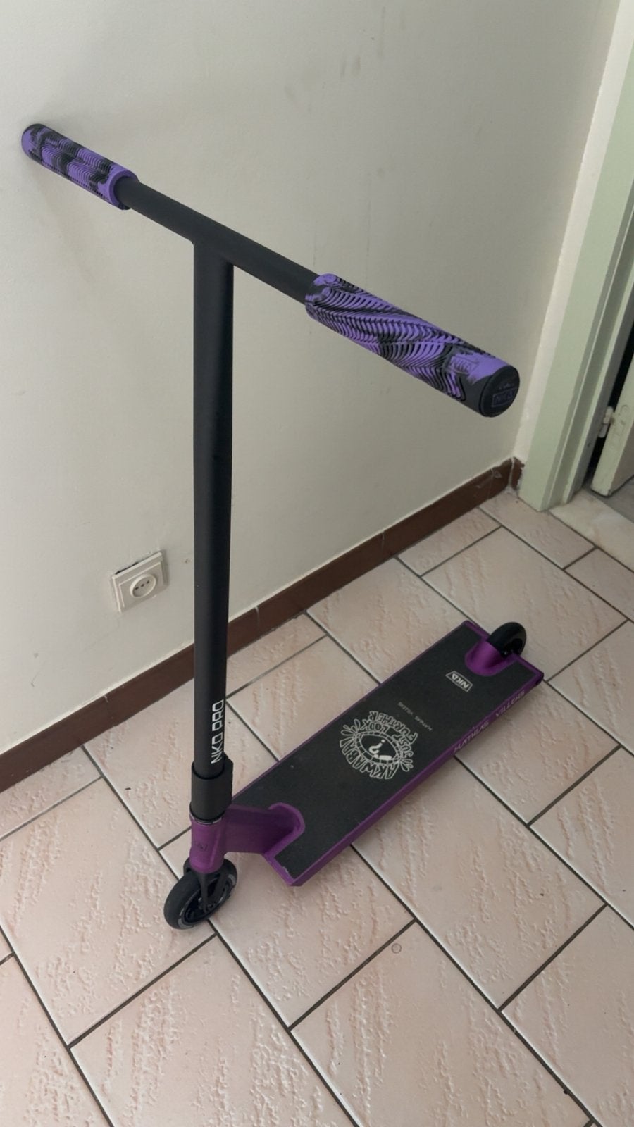 Stuntstep NKD, Ophalen, Zo goed als nieuw