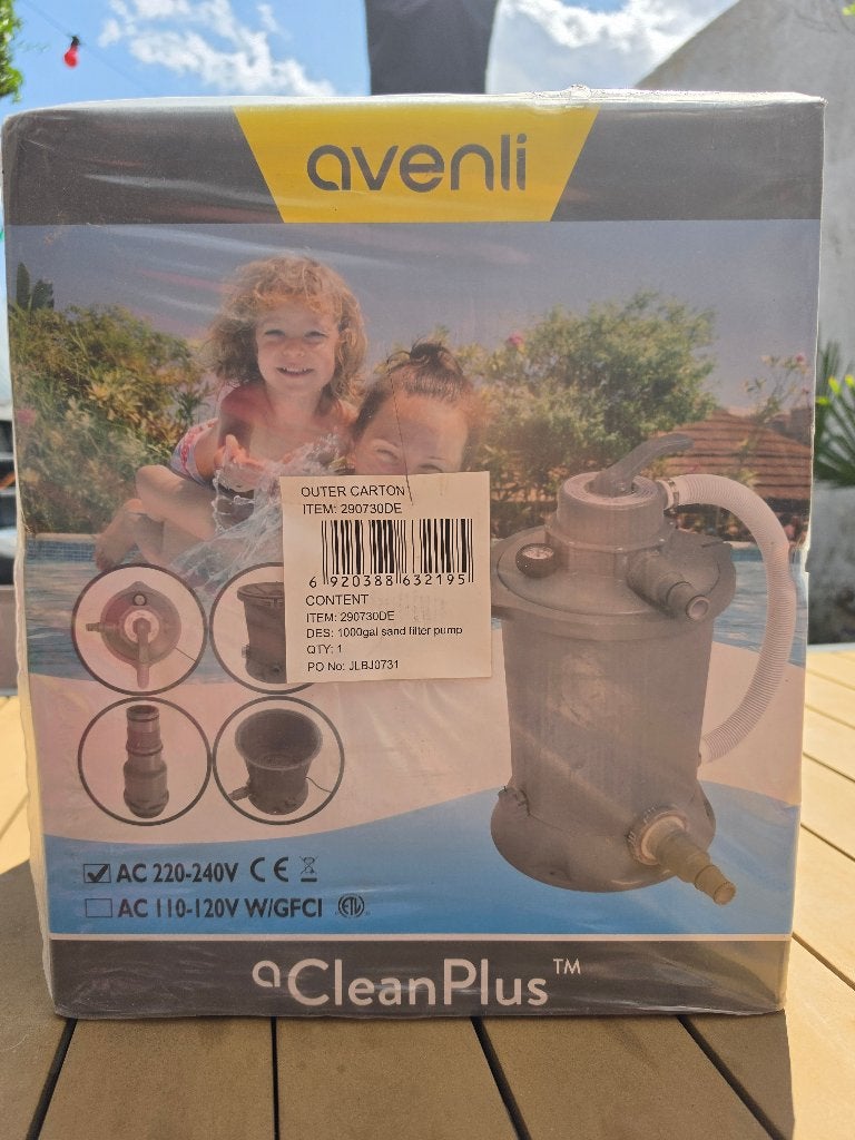Zandfilterpomp zwembad. Nieuw in doos., Ophalen of Verzenden, Nieuw, Zwembadpomp
