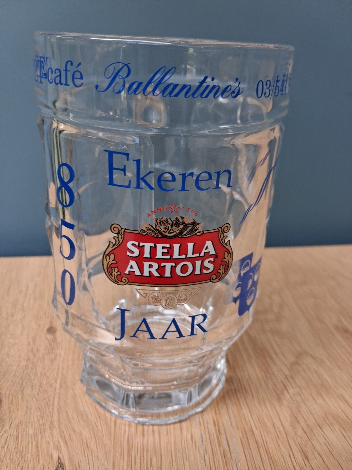 Bierglas Stella Artois 850 jaar Ekeren, Ophalen, Nieuw, Pul(len), Stella Artois