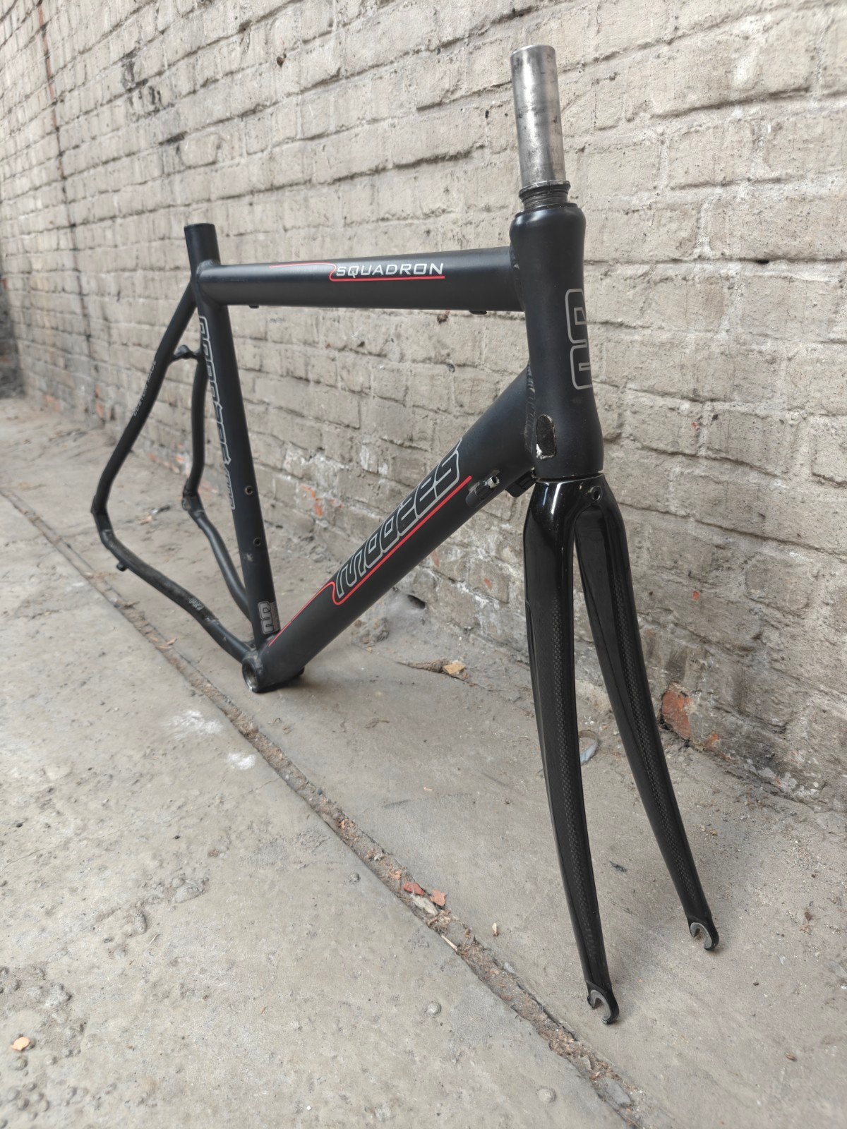 Moozes squadron racefiets frame maat 54, Fietsen en Brommers, Ophalen, Frame, Aluminium, Racefiets
