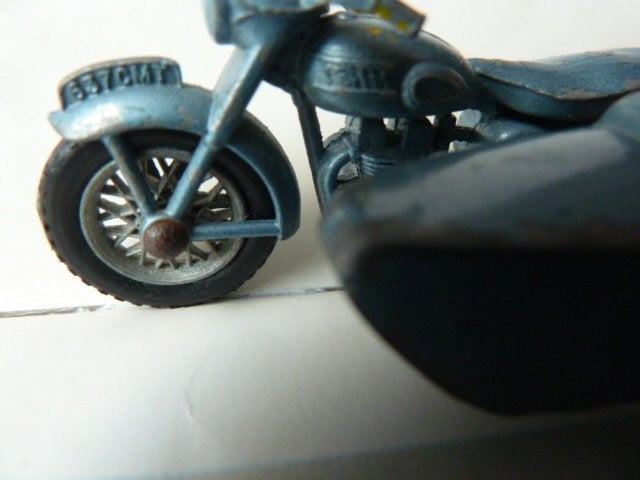Rare: Moko Lesney Triumph T110, N4, moto et side-car,1960, Motos, Particulier
