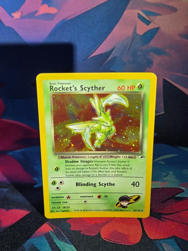 ️ Rocket's Scyther 13/132 – Gym Heroes Holo, Verzenden