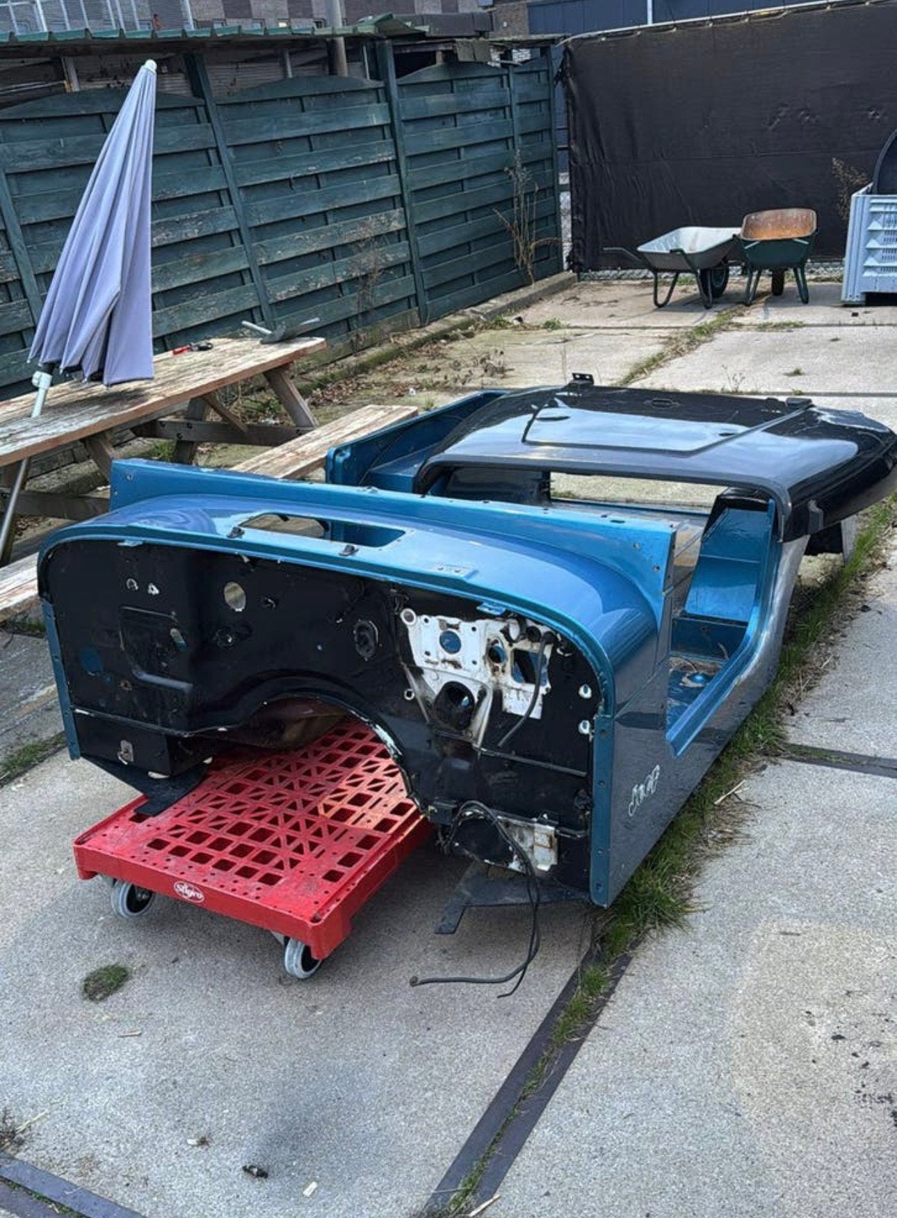 Jeep YJ body 100% roestvrij, Auto-onderdelen, Ophalen