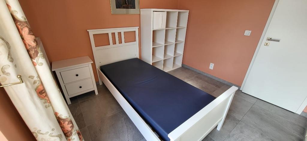 Lit une personne, Ophalen, Gebruikt, 90 cm, Eenpersoons