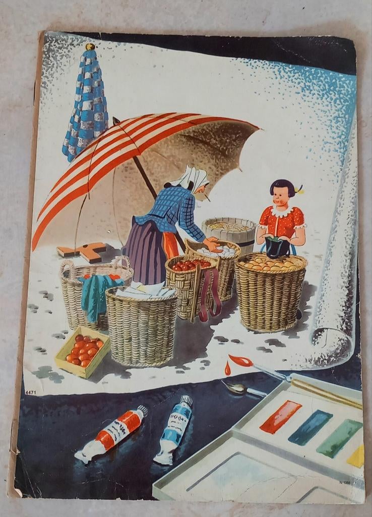 Livre de coloriage vintage, Enlèvement ou Envoi