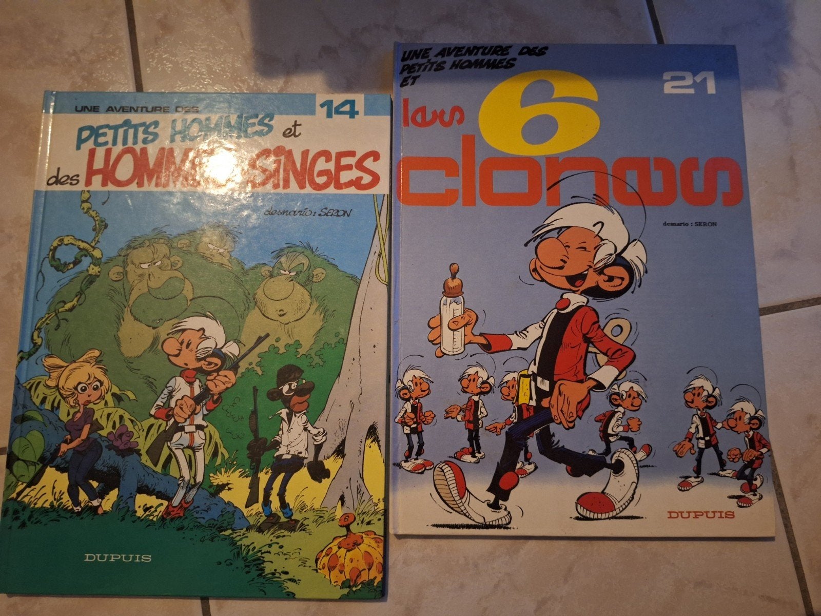 Lot de 2 Bd Les Petits Hommes 14,21 Eo Cotée pour 14€, Livres, BD, Une BD, Enlèvement, Comme neuf