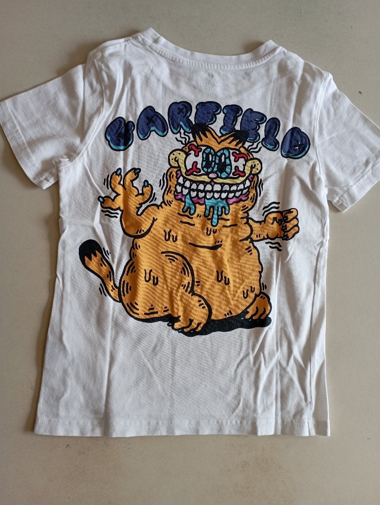 9 T-shirts met korte mouwen maat 140, Ophalen of Verzenden, Zo goed als nieuw, Shirt of Longsleeve