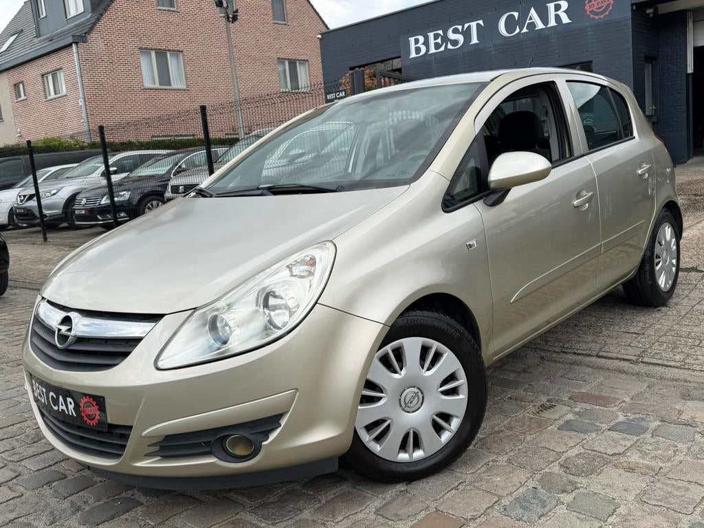 Opel Corsa 1.2i * Airco * Garantie, Autos, Achat, Entreprise, Boîte manuelle, Beige