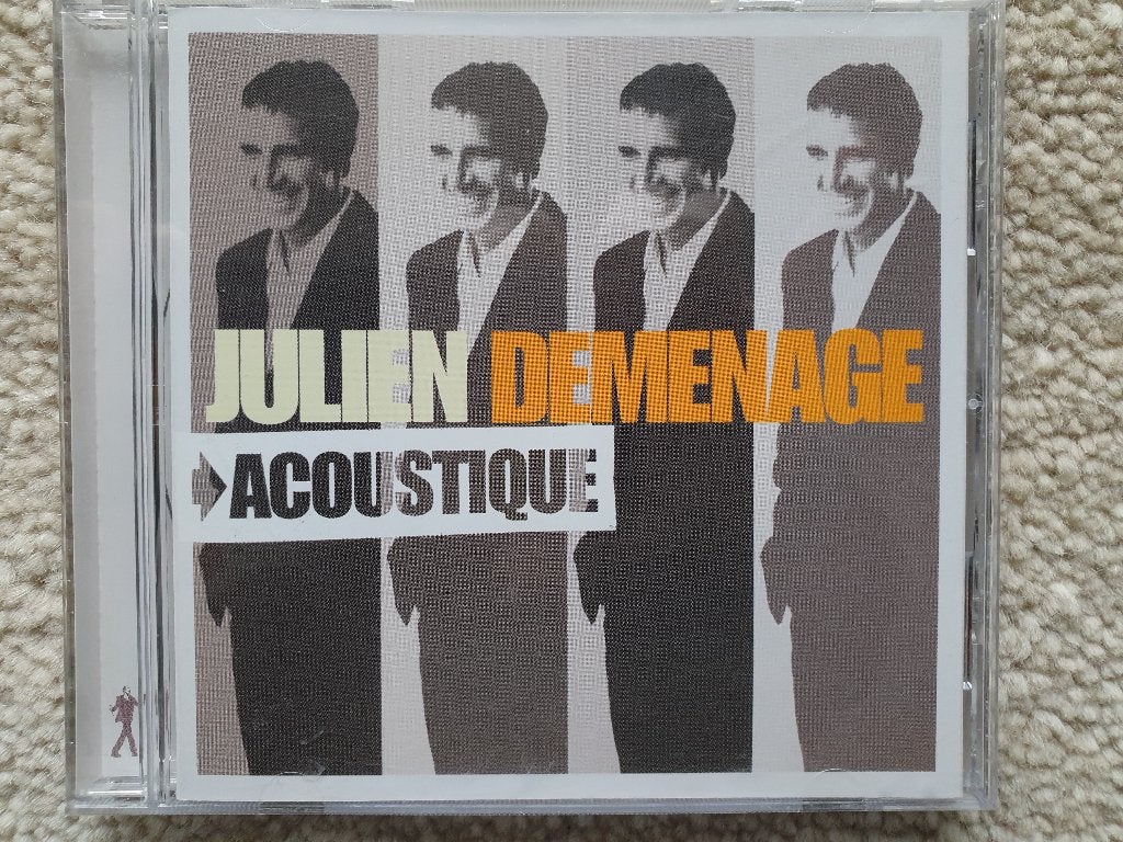 Julien Clerc : Démenage Acoustique - CD, Enlèvement ou Envoi, Comme neuf