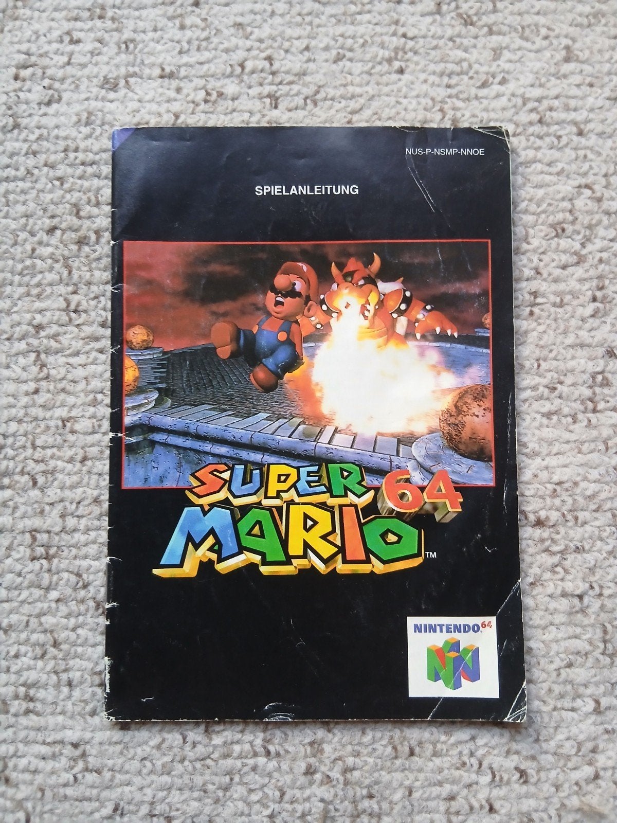 Super Mario 64 handleiding, Games en Spelcomputers, Ophalen of Verzenden