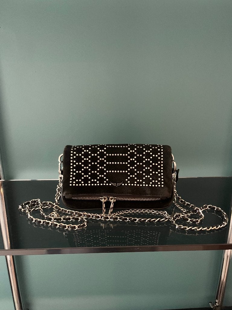 Zadig and voltaire schoudertas handtas, Handtassen en Accessoires, Tassen | Schoudertassen, Ophalen of Verzenden, Gebruikt, Zwart