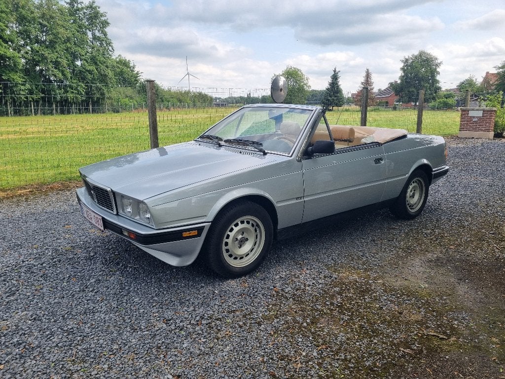 Maserati Biturbo Spyder, Auto's, Maserati, 4 zetels, Achterwielaandrijving, Cabriolet, Leder