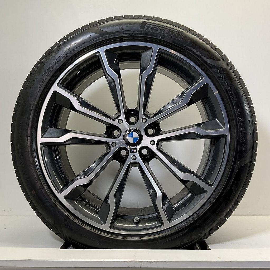 BMW X3 G01 X4 G02 BREEDSET VELGEN + ZOMERBANDEN 20 INCH ORIG, Pneus et Jantes, 245 mm, Véhicule de tourisme, Pneus été