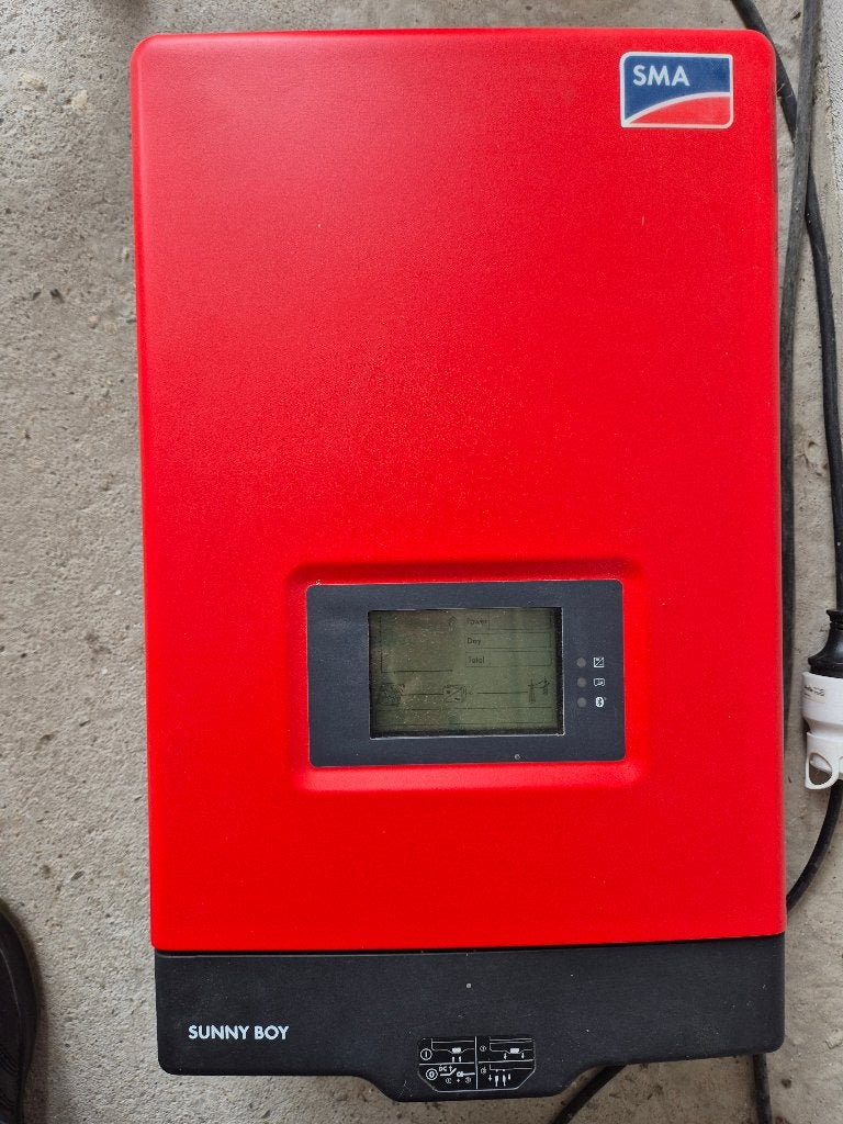 omvormer SMA Sunny Boy 3000HF, Enlèvement, Utilisé