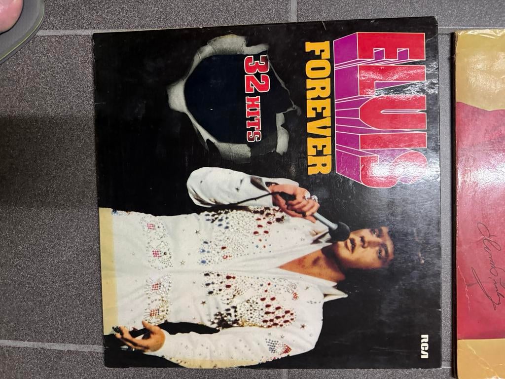 Elvis vinylplaten per stuk, Ophalen, Zo goed als nieuw