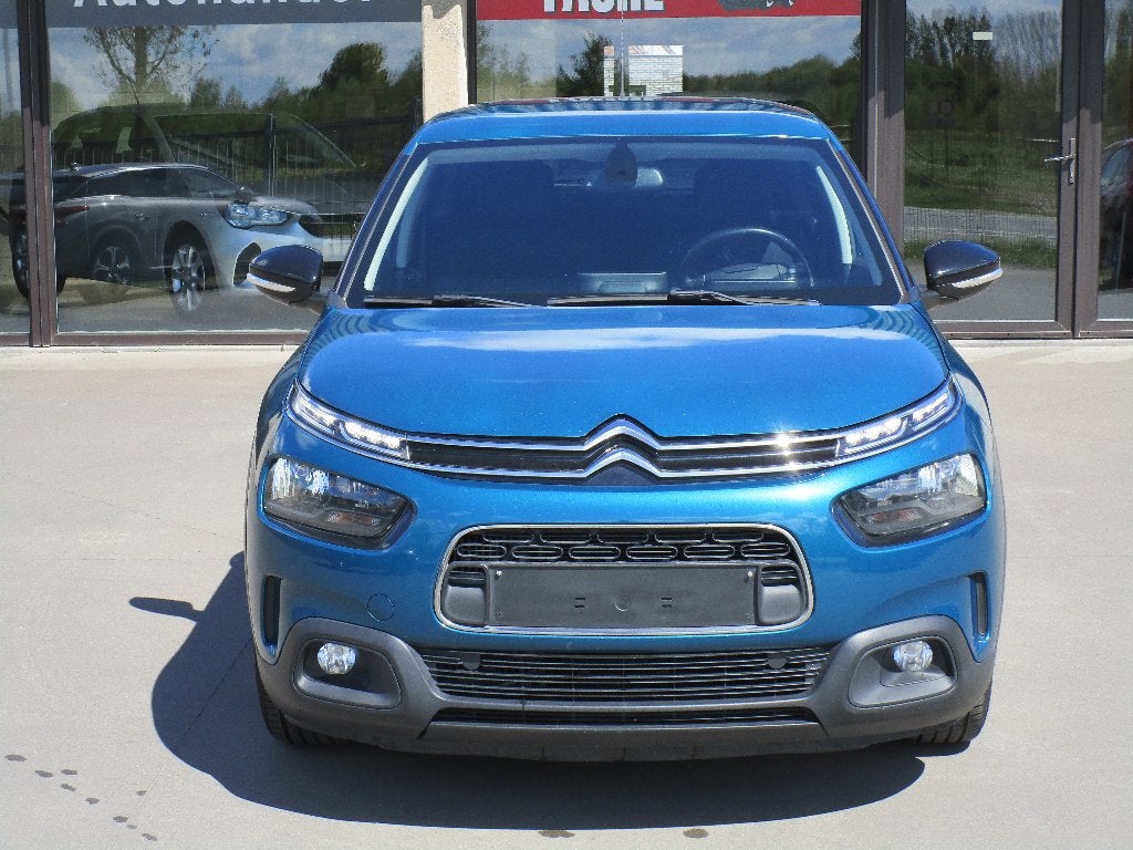 citroen c4 cactus 1-2 e-thp feel 10/2018 70400 km, Auto's, Voorwielaandrijving, Stof, Euro 6, Blauw
