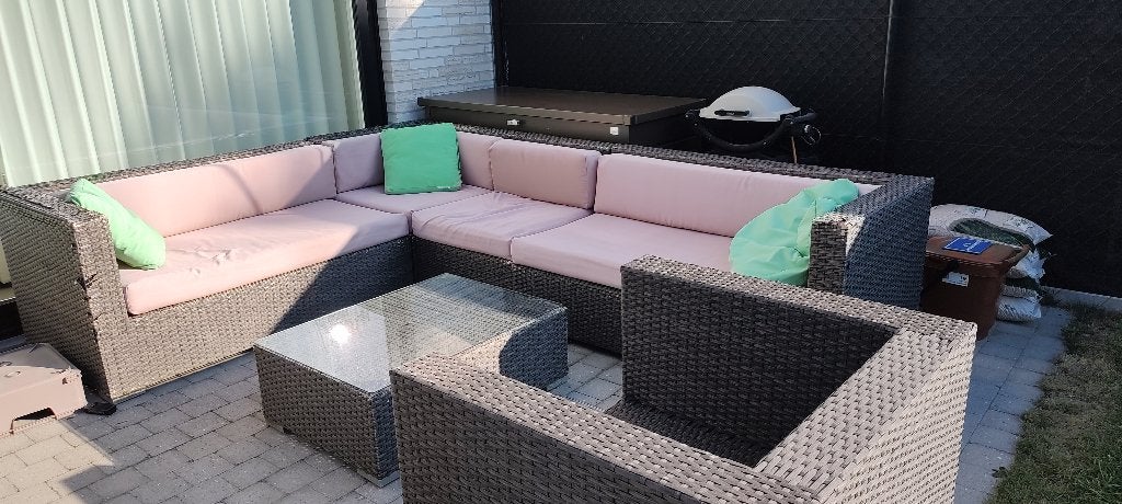 Lounge set, Ophalen, Gebruikt, 7 zitplaatsen