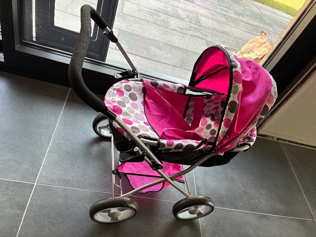 poppenwagen buggy, Ophalen, Gebruikt, Babypop