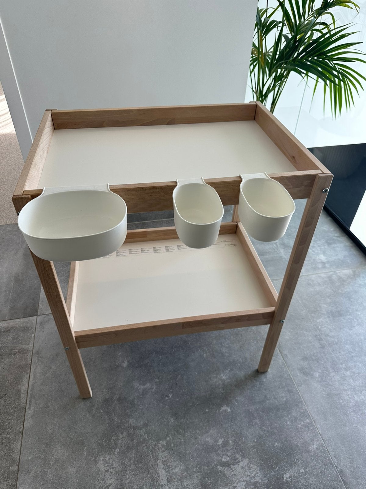 Ikea verzorgingstafel met toebehoren, Enlèvement, Comme neuf