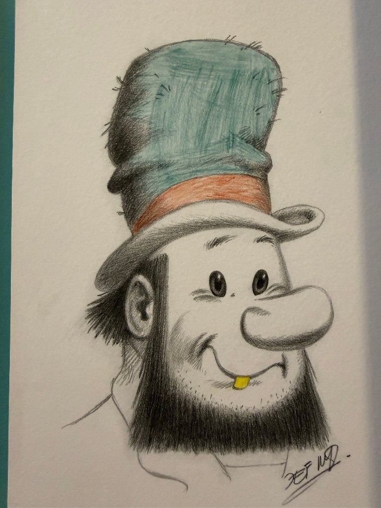 Tekening Jef Nys, Ophalen, Zo goed als nieuw