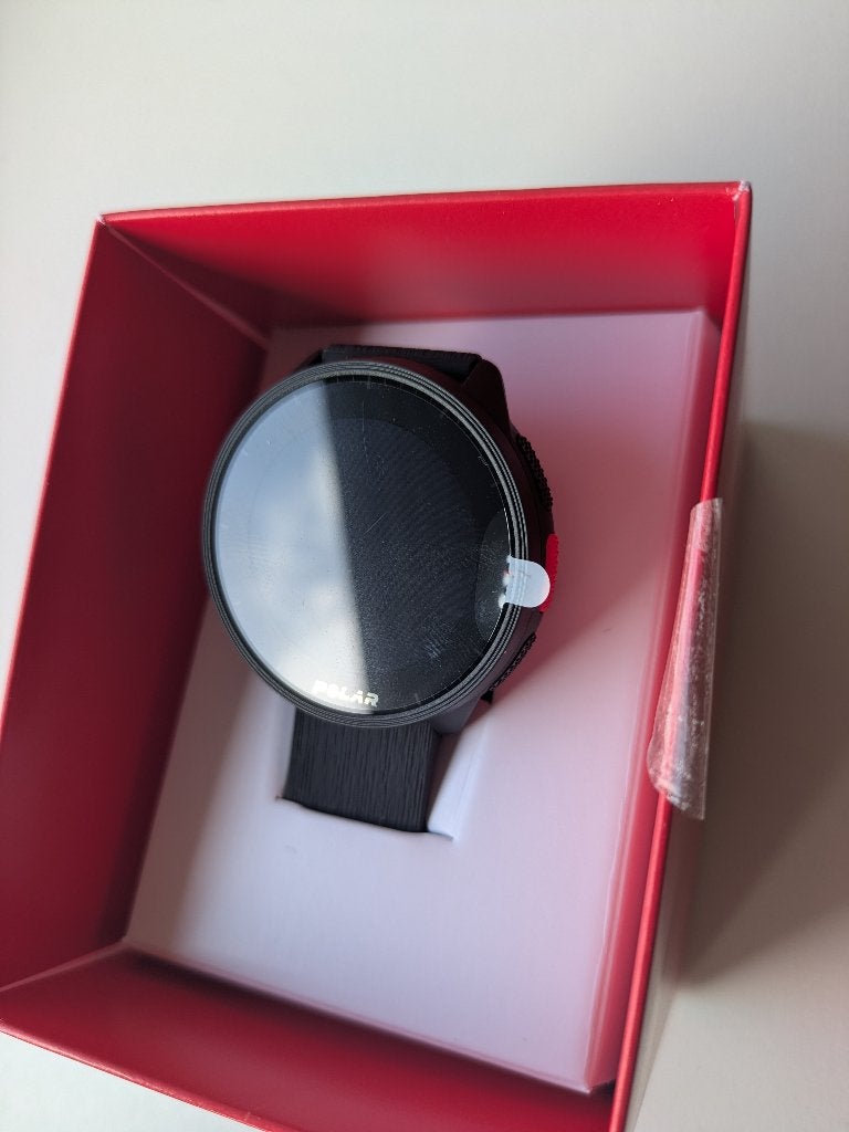 Polar Pacer GPS Sportuurwerk – Nieuwstaat – Nooit gebruikt, GPS, Zwart, Nieuw, Ophalen of Verzenden