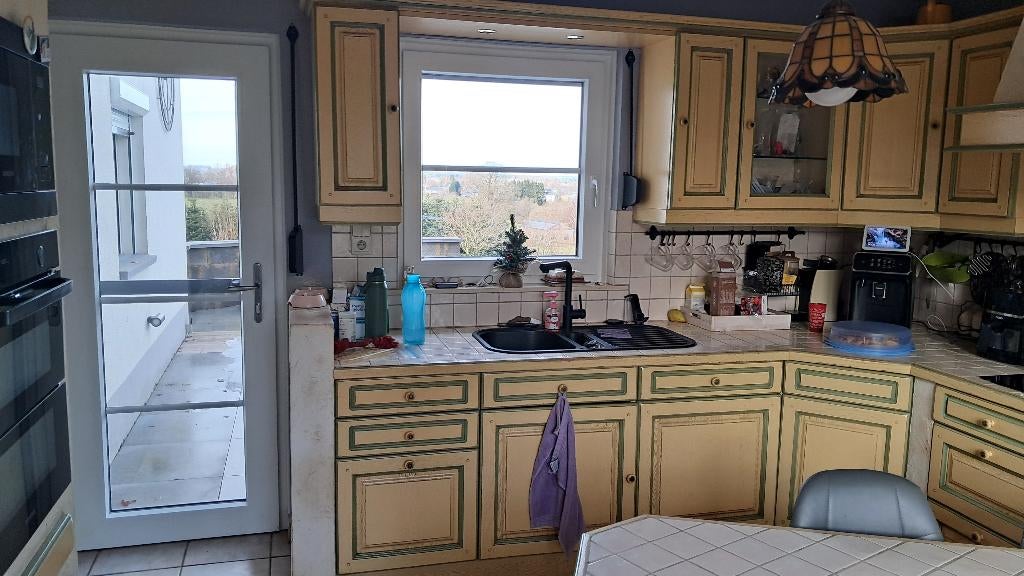 Landelijke keuken, Huis en Inrichting, Keuken | Complete keukens, Ophalen, Gebruikt, Overige materialen, Geel