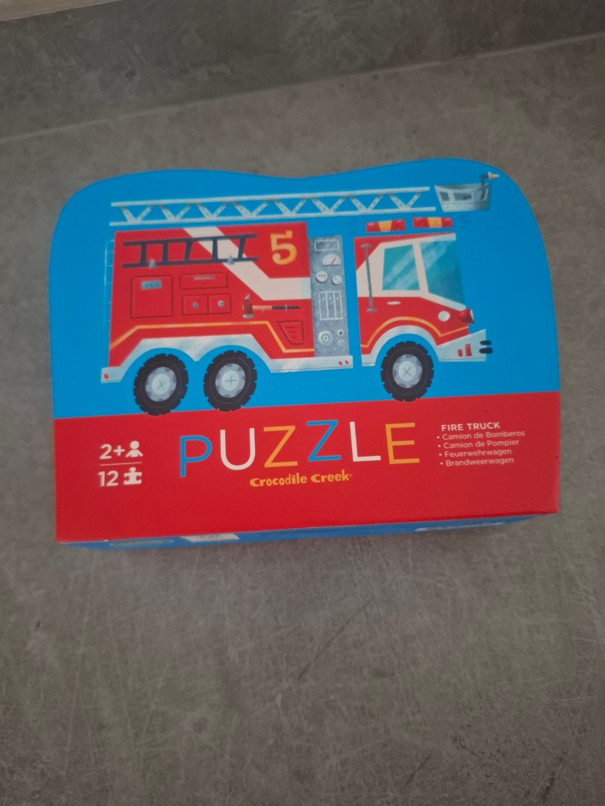 Setje puzzels brandweer auto fairytale vintage, Enlèvement