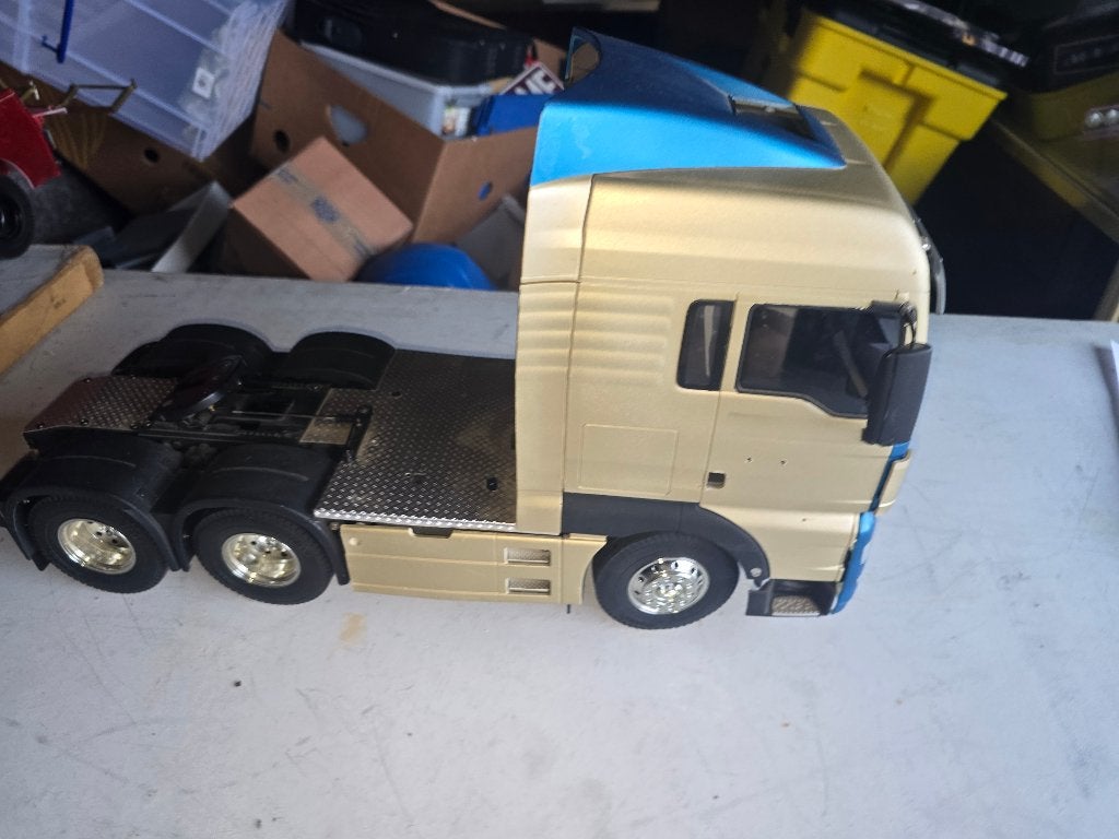 tamiya rc, Hobby en Vrije tijd, Gebruikt, Schaal 1:14, Auto onroad, RTR (Ready to Run)