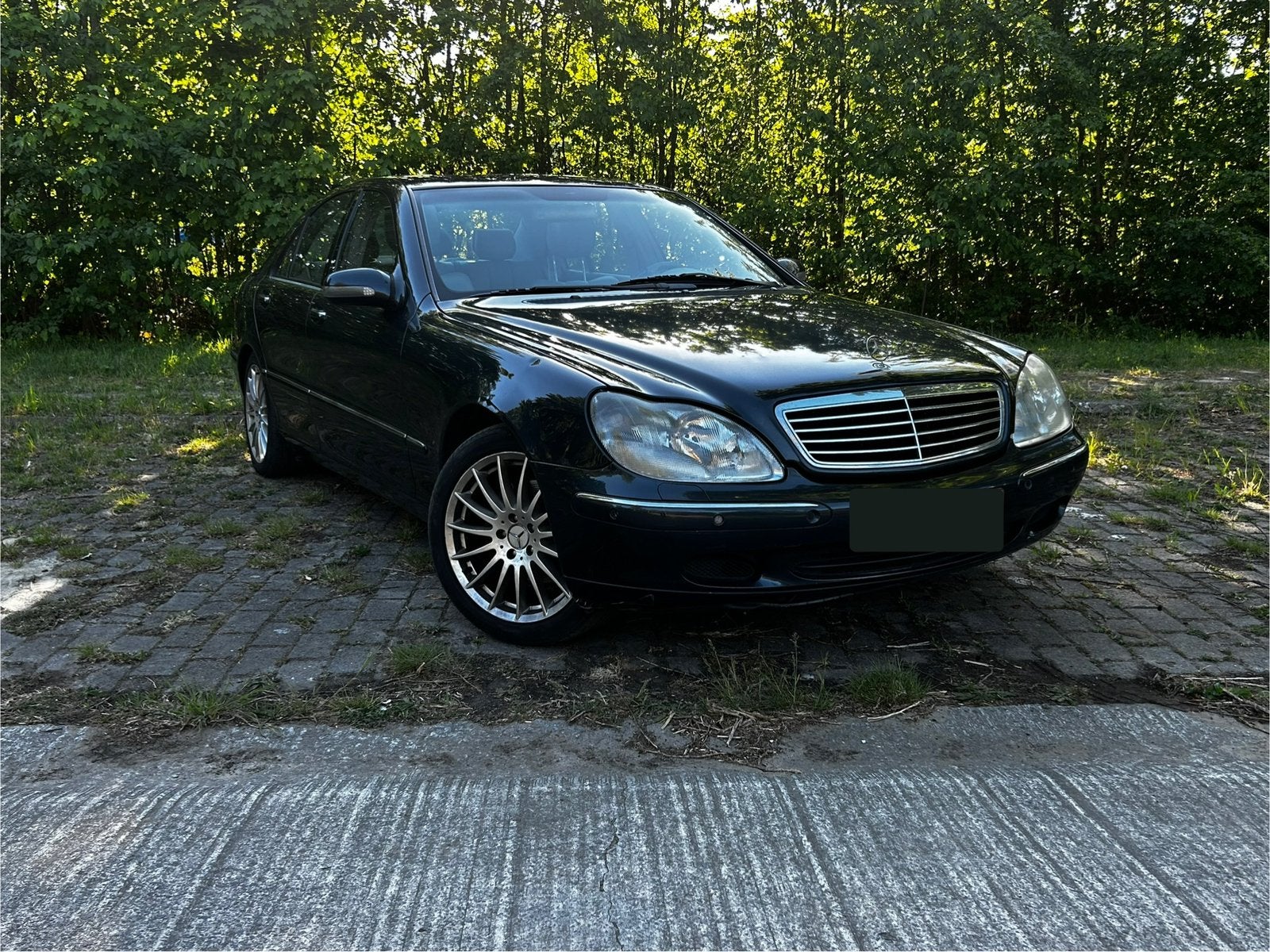 2000 Mercedes S320 - 3.0L V6 Benzine EURO4 - FULL OPTION, Autos, Cuir, Achat, Alarme, 5 portes