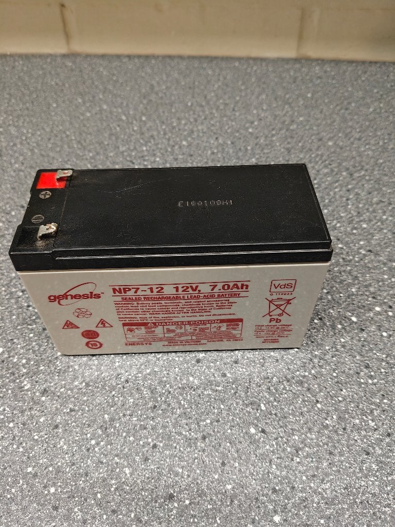 oplaadbare loodbatterijen, Ophalen, Zo goed als nieuw