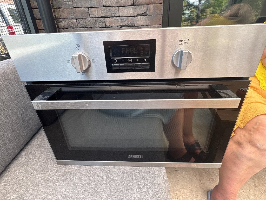 Zanussi inbouw combi-oven/microgolf – Zo goed als nieuw, Ophalen, Zanussi, Inbouw, Microgolffunctie