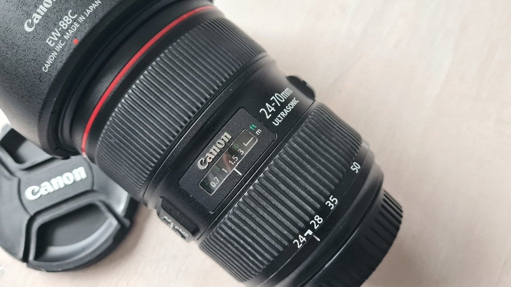 Canon EF 24-70mm 2.8L II USM, Ophalen, Gebruikt, Canon, Zonnekap