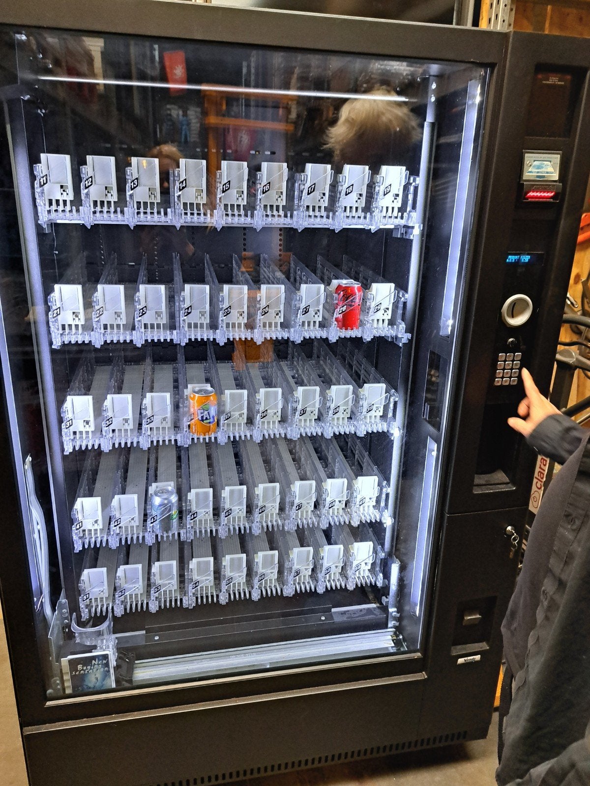 frisdrank automaat Vendo G9 gekoeld, Collections, Enlèvement