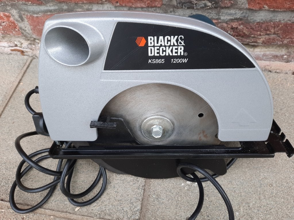 SCIE CIRCULAIRE, Doe-het-zelf en Bouw, Gereedschap | Zaagmachines, Ophalen, Gebruikt, Cirkelzaag, Black&Decker