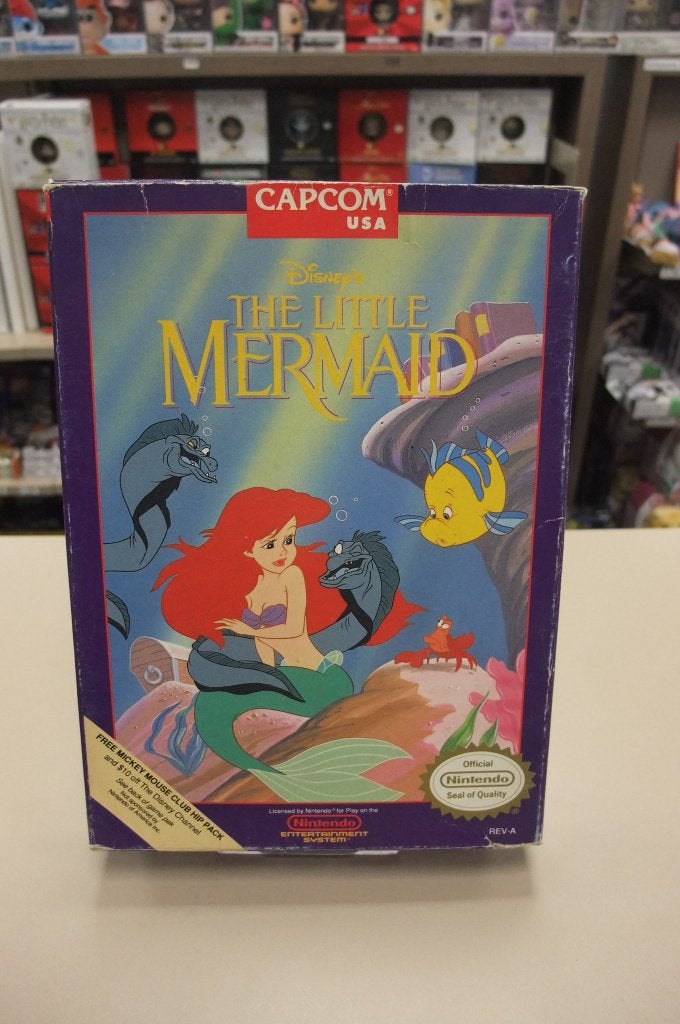 Disney's The Little Mermaid cib nes usa, Gebruikt, 1 speler, Ophalen of Verzenden, Vanaf 3 jaar