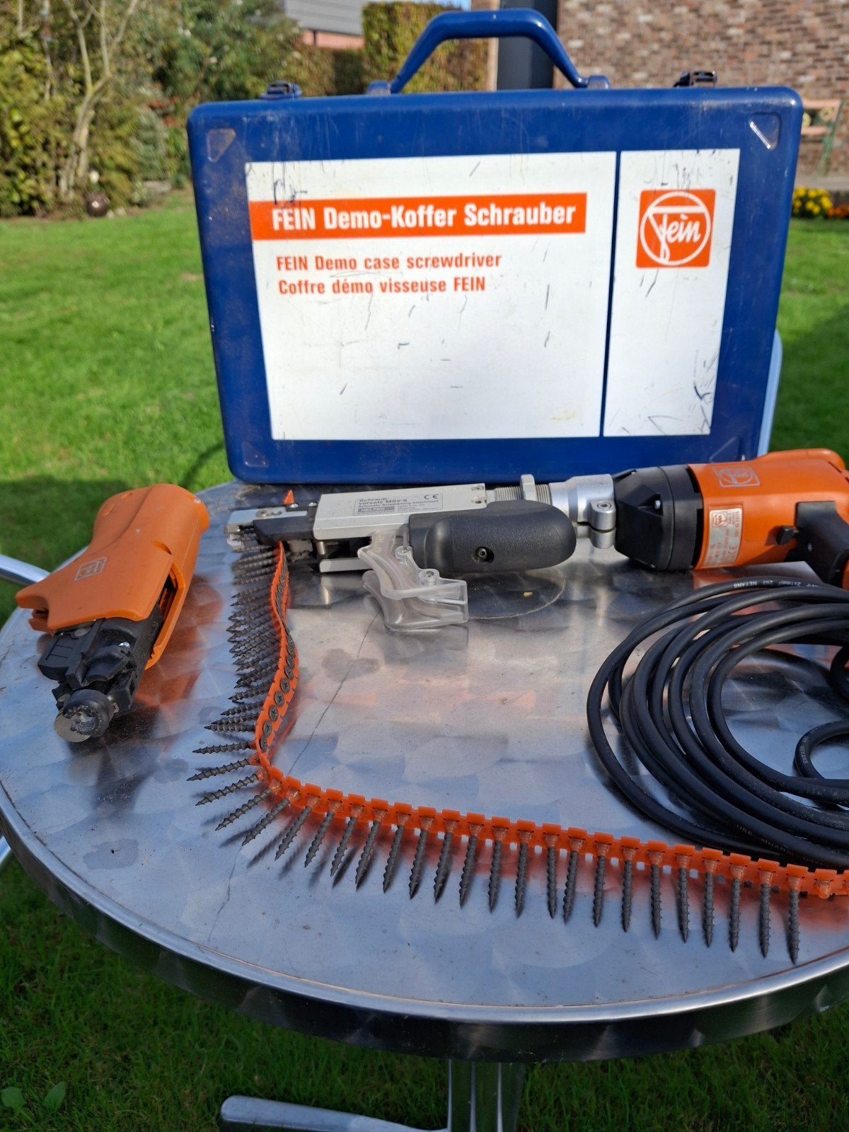 splinternieuwe gyproc schroefmachine Fein in koffer
0475 90, Doe-het-zelf en Bouw, Ophalen, Nieuw