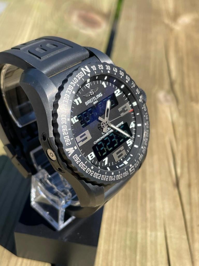 Breitling Cockpit B50 Night Mission, Handtassen en Accessoires, Horloges | Heren, Ophalen, Overige materialen, Breitling, Polshorloge