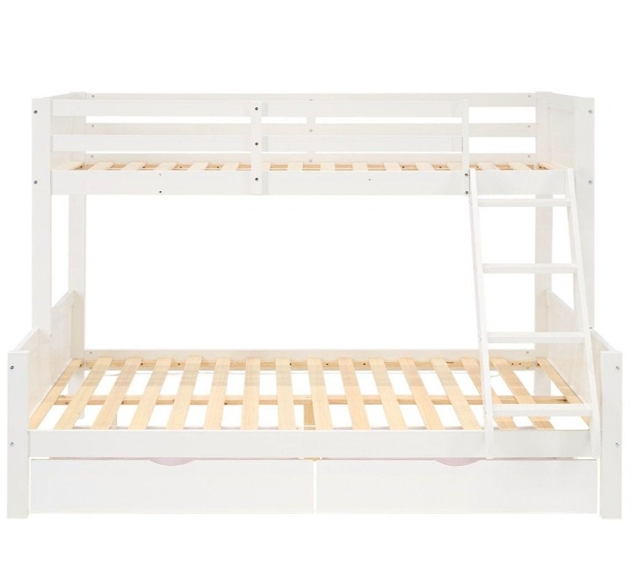 3-zits stapelbed, Ophalen, 140 cm, Zo goed als nieuw, Twijfelaar