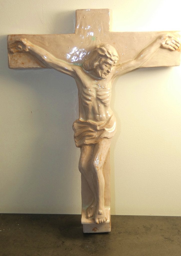 Petri Tegelen - Crucifix - wand kruisbeeld [2053], Enlèvement ou Envoi