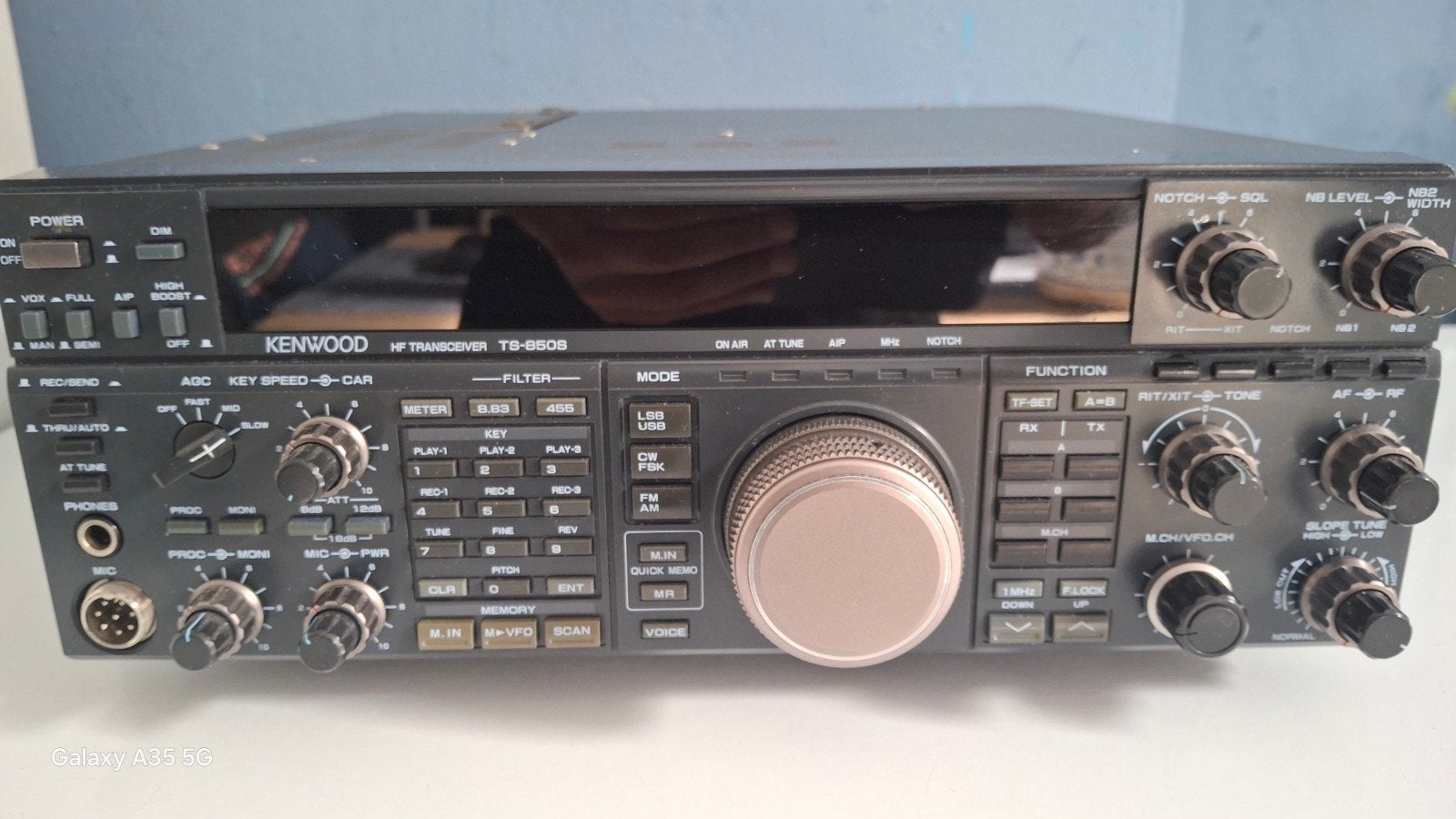 Vds kenwood ts850, Télécoms, Émetteurs & Récepteurs, Enlèvement ou Envoi, Utilisé